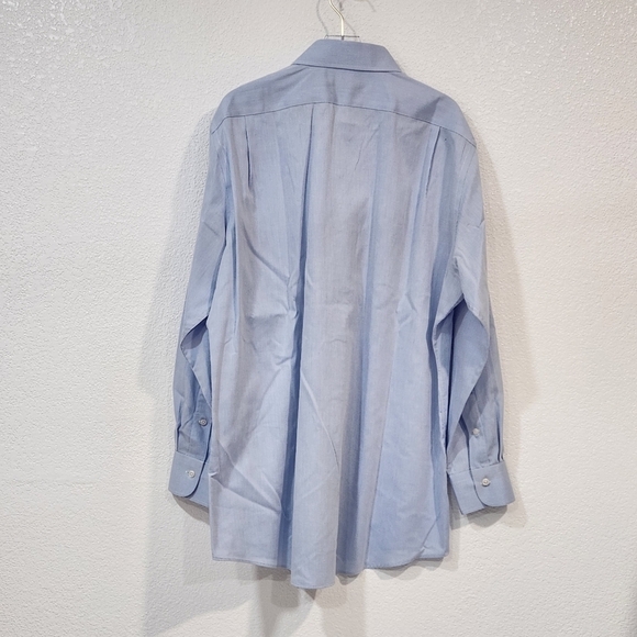 Lauren Ralph Lauren BLACK LABEL Button Down Non Iron Slim Fit 16.5 32/33 - Picture 5 of 5